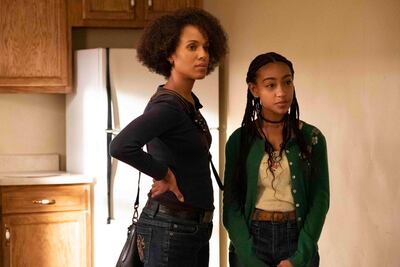 Washington (left) and Lexi Underwood in 'Little Fires Everywhere'. Courtesy Hulu