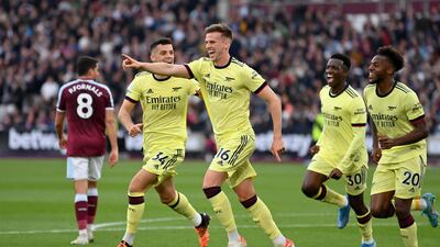 Centre-back: Rob Holding (Arsenal). Scored his first Premier League goal to give Arsenal the lead at West Ham and made several crucial blocks as the Gunners continued their pursuit of a top four finish. Getty