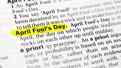 April Fool's Day has become popular with brands for marketing pranks. Getty Images