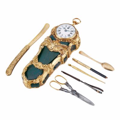 A John Pyke ‘necessaire’ made between 1750-1760. Photo Antiquorum