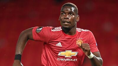 Paul Pogba in action. Getty