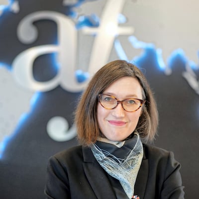 Melanie Martini Mareel, director of Alliance Francaise. Alliance Francaise