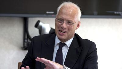 Humphrey Percy, the BLME chief executive, said the bank had looked at a listing on London’s alternative investment market but had been deterred by its lack of liquidity and absence of recent new listings. Christopher Pike / The National