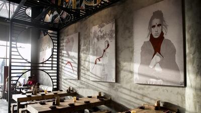 Inside Atisuto. Reem Mohammed / The National