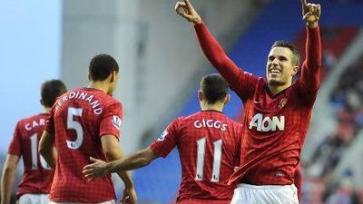 The acquisition of Robin van Persie from Arsenal helped Manchester United three ways: It strengthened their strike force while weakening Arsenal's and denying Manchester City.