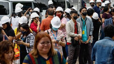 Authorities are assessing the impact of the quake. EPA