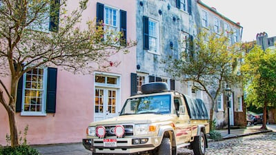 Making their way through roads in the south of America