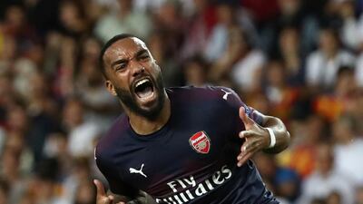 Alexandre Lacazette edges out Pierre-Emerick Aubameyang as Arsenal's best player for his overall performance. Sergio Perez / Reuters