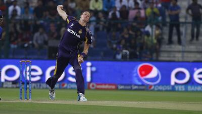 Morne Morkel has spearheaded an excellent Kolkata Knight Riders attack. Jeffrey E Biteng / The National