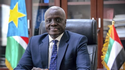 Deng Deng Nhial says an effective management and development of South Sudan's vast resources is vital for the country to achieve sustained economic growth. Victor Besa / The National.