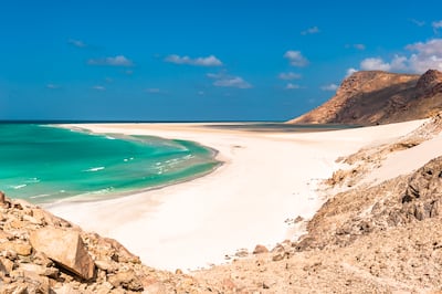 Detwah Lagoon on Socotra Island, Yemen. Getty Images