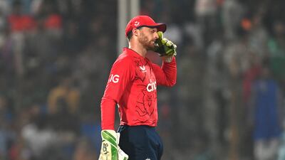 England captain Jos Buttler saw his team lose the first T20 to Bangladesh by six wickets. Getty