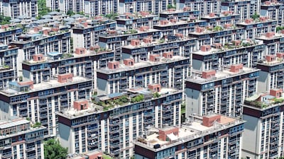A residential complex built by Country Garden is seen in Nanjing, in China's eastern Jiangsu province. AFP