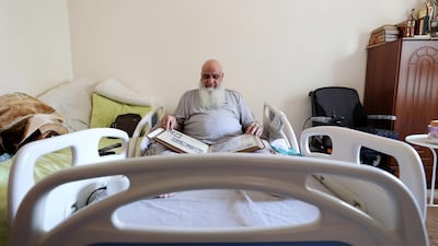 Mohammed Ishaq reminiscesabout his playing career during a visit to his home in Abu Dhabi.