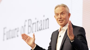 Former British PM Tony Blair says the Iran war 'will not alter' the Gulf States' status as a significant player in global politics. PA