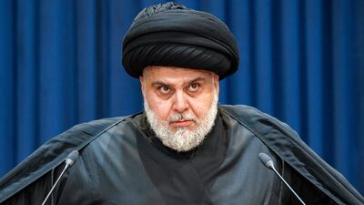 Moqtada Al Sadr has been an influential figure in Iraq since the fall of Saddam Hussein in 2003. AFP