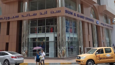 Police are investigating the cause of a fire that led to the evacuation of the Sun and Sand building on Hamdan Street. Delores Johnson / The National