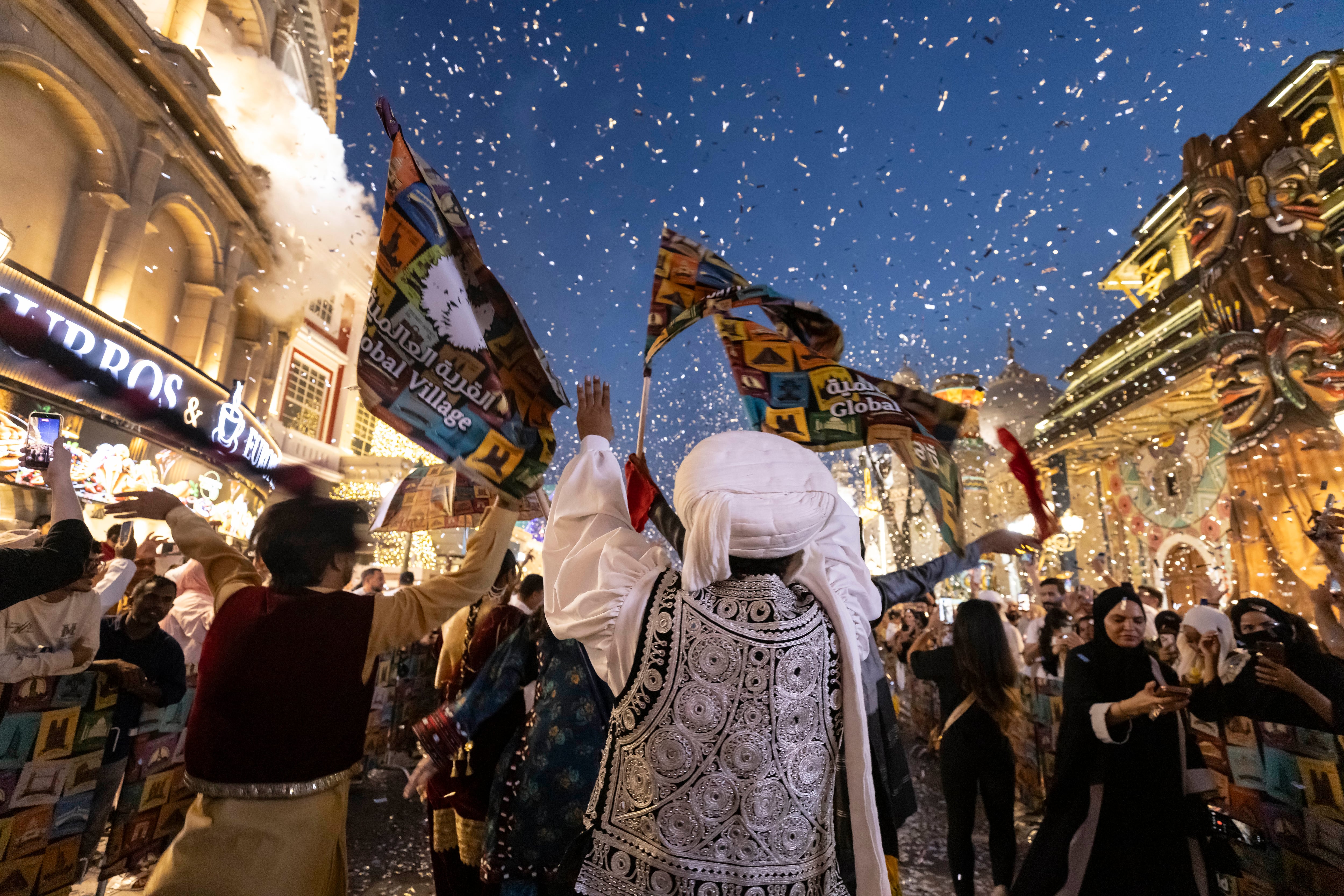 Global Village is open daily until May 2027. Antonie Robertson / The National
