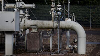 A gas pipeline connecting Lithuania and Latvia, like the one seen here, has been hit by an explosion. Reuters.