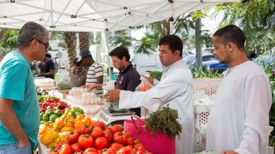Farmers markets and supermarkets are placing an increased focus on UAE-grown produce
