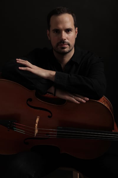 Alatrash says Bright Colours on a Dark Canvas is partly autobiographical. Photo: Naseem Alatrash