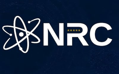 The five stars on the Nuclear Regulatory Commission's new logo, according to the federal agency, represent the five different NRC commissioners. NRC