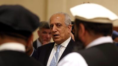 US special adviser Zalmay Khalilzad has been tasked with the responsibility of delivering peace to Afghanistan. AFP