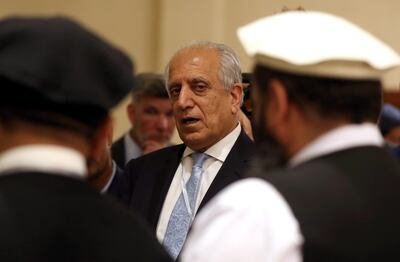 US special adviser Zalmay Khalilzad has been tasked with the responsibility of delivering peace to Afghanistan. AFP