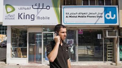 The lack of clarity about the definition of 4G is being used by telecoms operators to make various claims about their services. Philip Cheung / The National