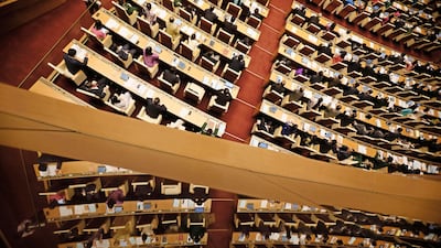 Vietnam's National Assembly meets in Hanoi. EPA