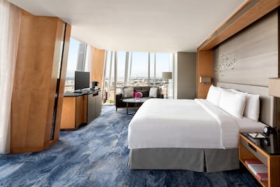 Rooms are spacious, well equipped and each one is a little different. Photo: Shangri-La The Shard
