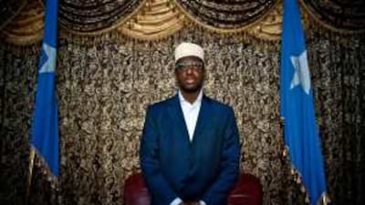 Sheikh Sharif Sheikh Ahmed, the Somali president. The US believes he is the best hope for peace.