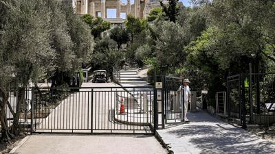 Access to the Unesco-listed archaeological site will be suspended between midday and 5pm. AFP
