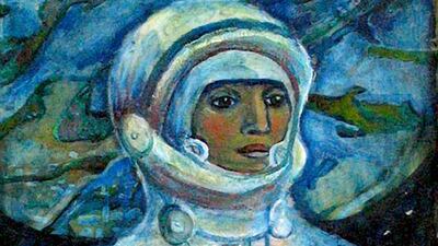 Cosmic Mother by the artist Galina Konopatskaya. Courtesy Art Dubai