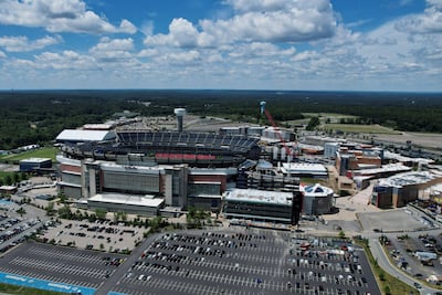 Gillette Stadium, home of the New England Revolution football team and the New England Patriots NFL football team, is pictured in Foxborough, Massachusetts. Reuters