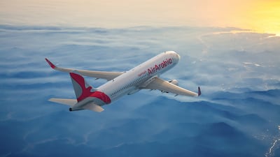 Air Arabia Abu Dhabi has flown one million passengers on more than 8,000 flights from the UAE capital. Photo: Air Arabia