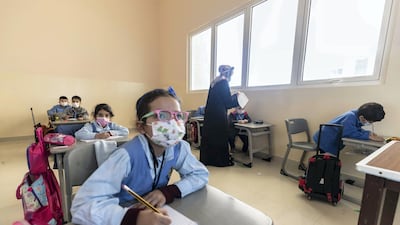 Ibraheem Barakeh of Al Shola Schools Group says ongoing concerns over catching the virus are a key factor in the high number of pupils opting to learn online.