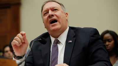 Secretary of State Mike Pompeo said that Iran should free wrongly detained US nationals. AP Photo