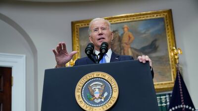 US President Joe Biden told Ukrainian President Volodymyrr Zelenskyy that he was sending another $625 million military aid package to Kyiv. AP