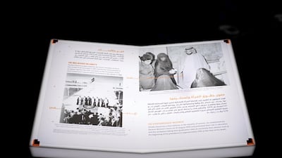 Running parallel to the exhibition is a series of cultural events and workshops that explore the strong cultural relations between the two countries, and trace parallels between the two figures and their visions. Reem Mohammed/The National.