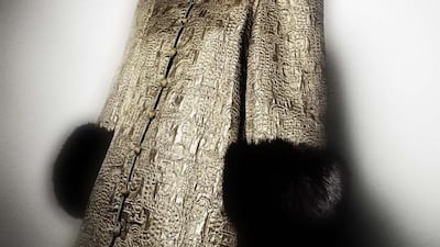 Evening coat, Yves Saint Laurent (French, 1936-2008). Courtesy of The Metropolitan Museum of Art