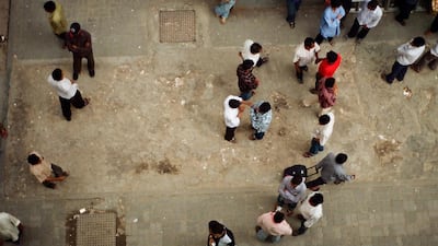 A photo by Yazan Khalili from the Vantage Point 2 exhibition. Courtesy Sharjah Art Foundation