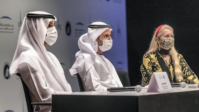 Dubai is set to host the International Astronautical Congress, the world's largest space conference, from October 25 to October 29 at Dubai's World Trade Centre. Officials from the Mohammed bin Rashid Space Centre and the International Astronautical Federation, organisers of the congress, held a briefing on May 18 to give a sneak peak into the event. Antonie Robertson / The National