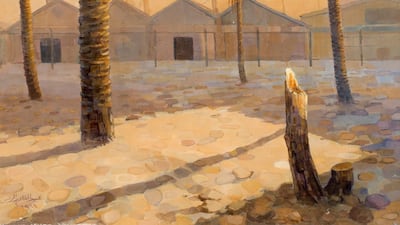 A Sad Afternoon, 1989, Oil on canvas