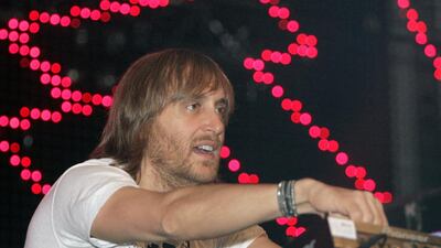 French DJ David Guetta. AFP PHOTO/ PETRAS MALUKAS