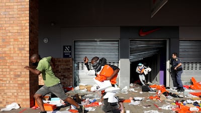 Government intelligence agency NatJoints said additional forces were sent to all the areas in Gauteng (the province including Johannesburg) and KwaZulu-Natal affected by the violent protests.