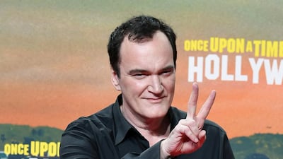Director Quentin Tarantino is well-known for his soundtracks. AFP