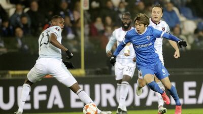 Issa Diop - 5: Slow out of blocks and beaten for pace by Paintsill before attacker put visitors into fifth-minute lead. A poor start but gradually gained some control over Genk's attackers and was more solid after break. EPA