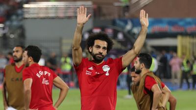 Mohamed Salah scored direct from a corner in the 4-1 win over eSwatini. Reuters