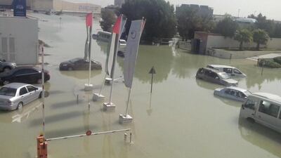 A worker of the Dubai Chamber of Commerce has asked the firm to compensate her and her colleagues for the damages to their cars.